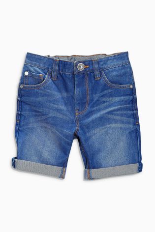 Blue 5 Pocket Denim Shorts (3-16yrs)